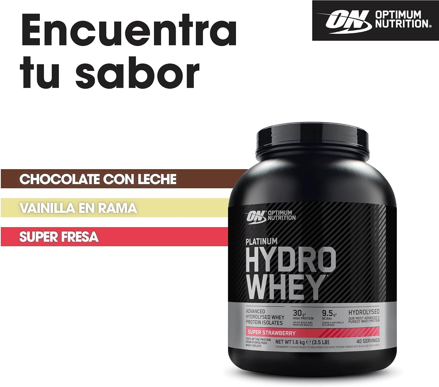 Thumbnail 4 de Optimum Nutrition Platinum Suero Hydro 40 porciones