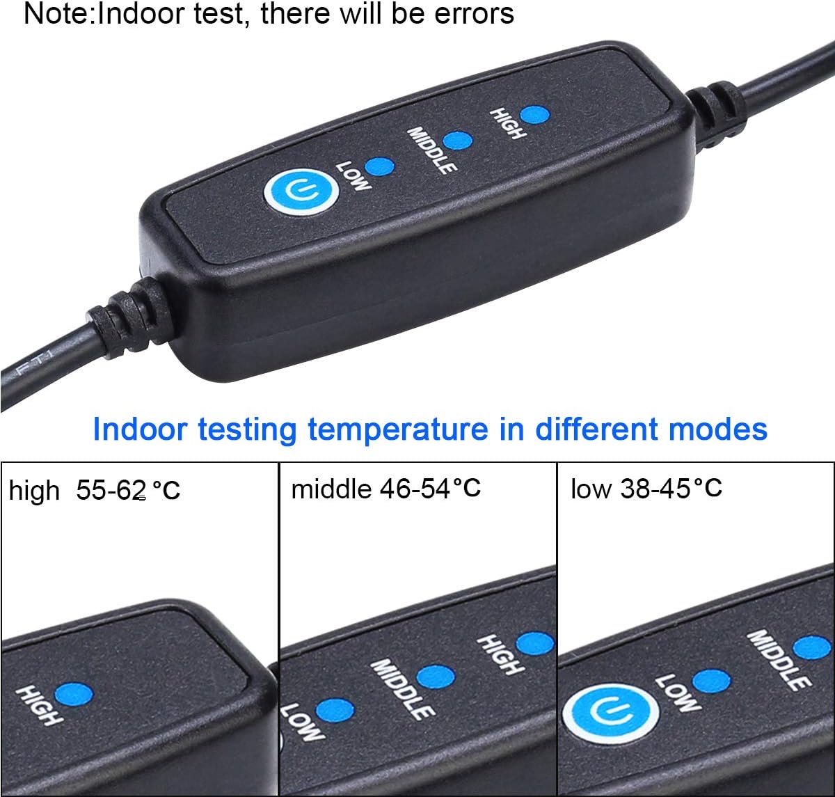 Detalle de SVBONY SV172 Objektiv-Wärmer mit USB-Temperaturregler – kompakte Lösung gegen Tau und Feuchtigkeit