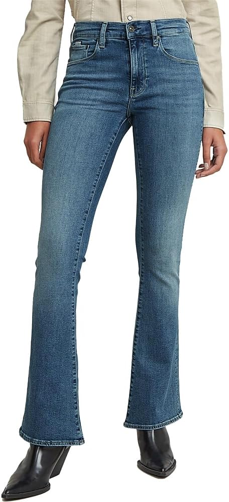 Detalle de G-STAR 3301 Flare Jeans für Damen
