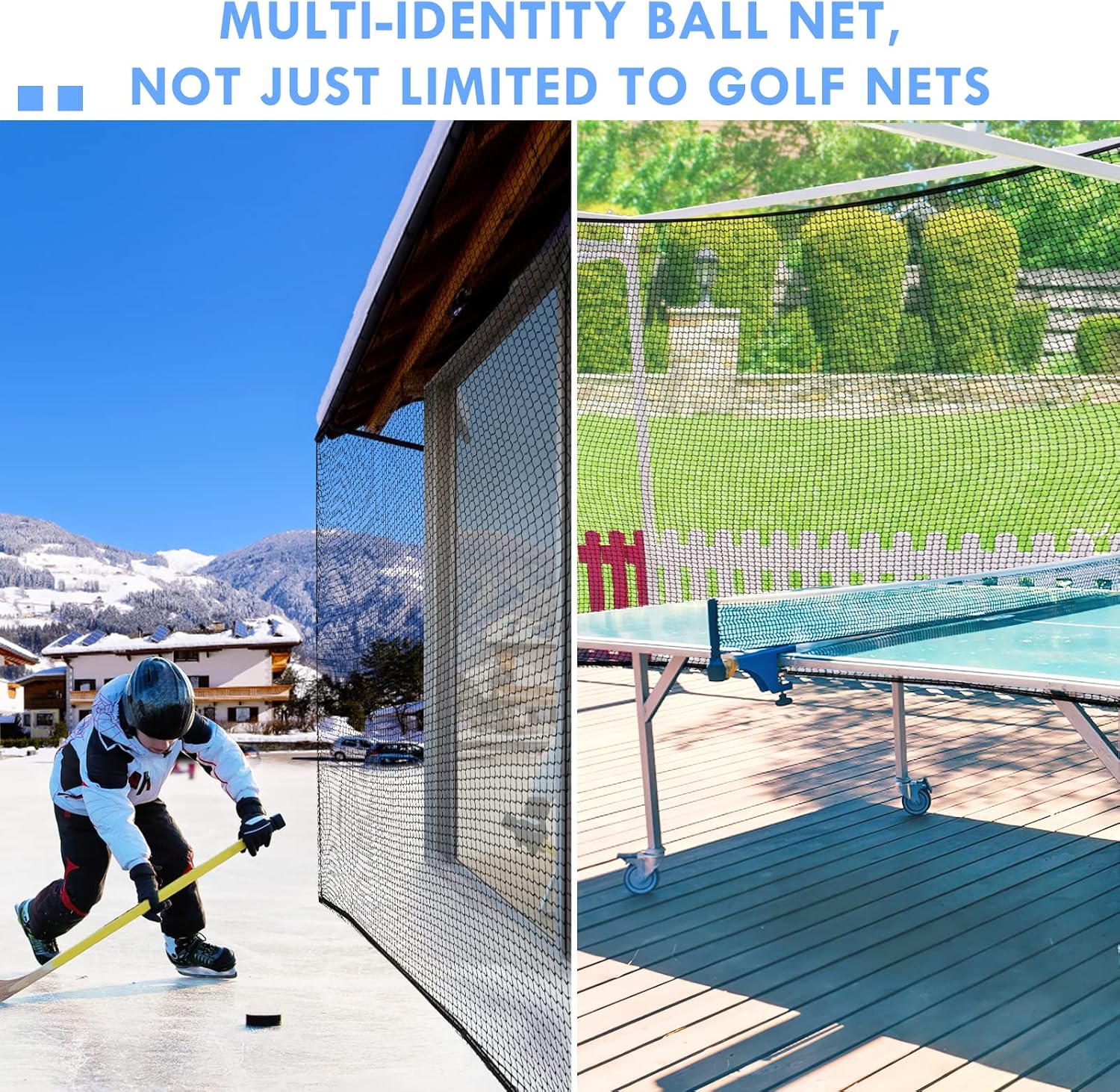 Thumbnail 5 de Amazgolf Golf Net: Flexible, Heavy-Duty Practice Barrier for Backyard Play