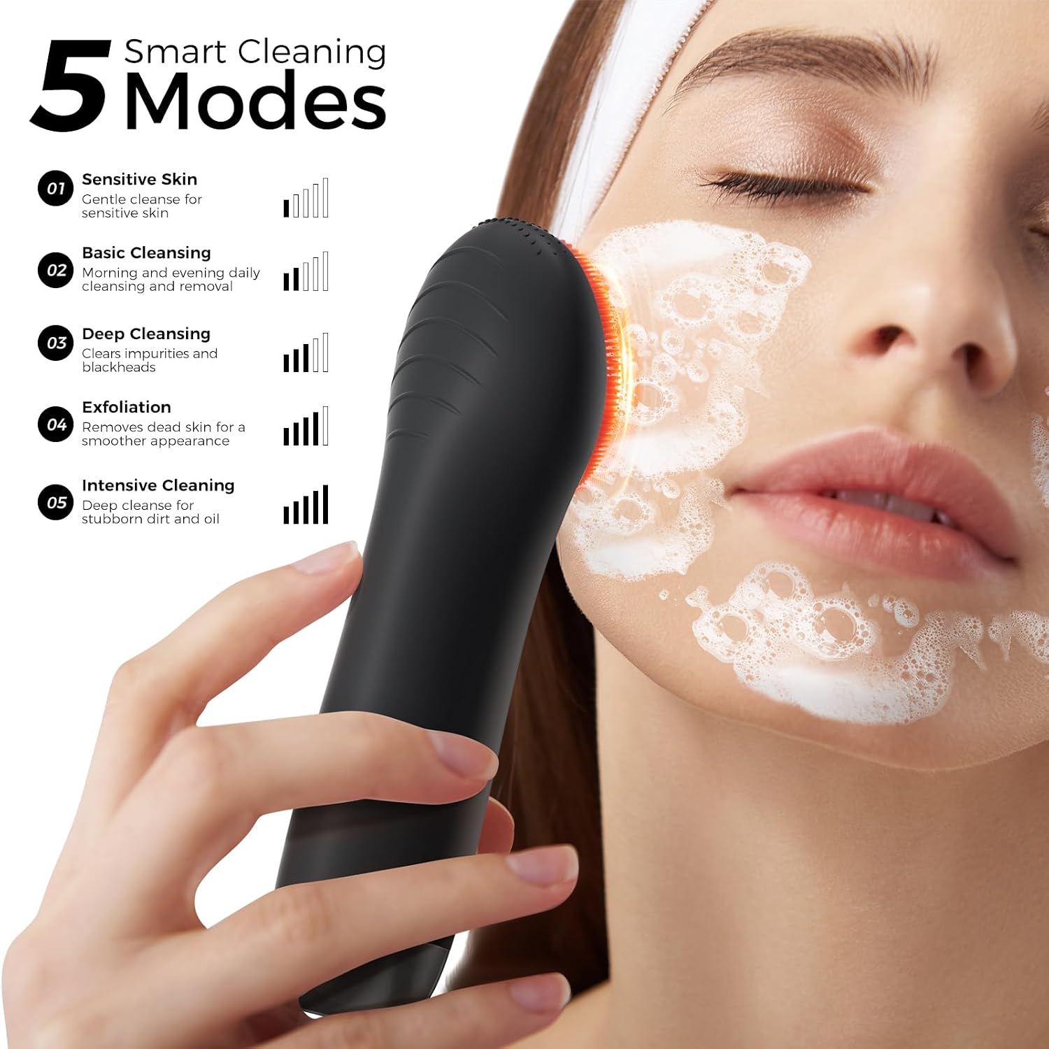 Detalle 1 de Face Scrubber Cleansing Brush 800mAh