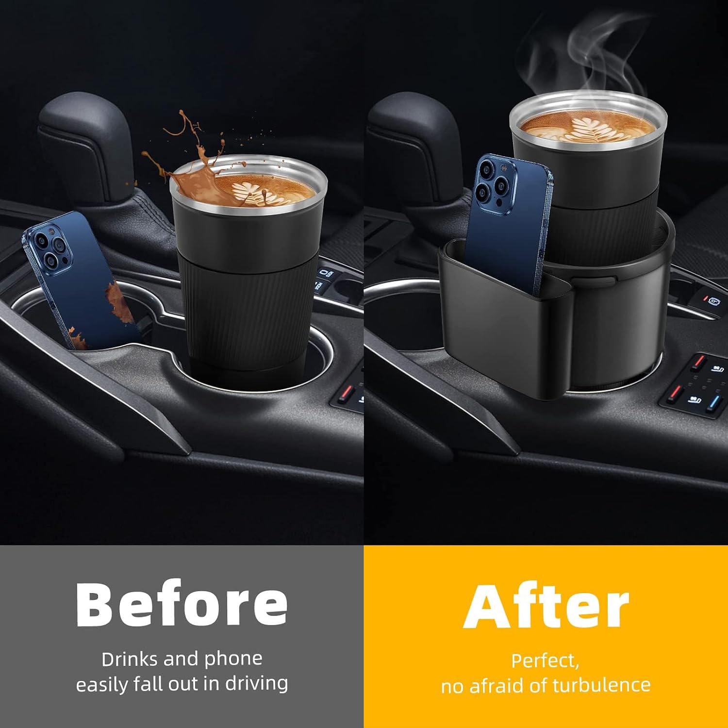 Thumbnail 5 de TYKOR Car Cup Holder Expander 2.7-4.2