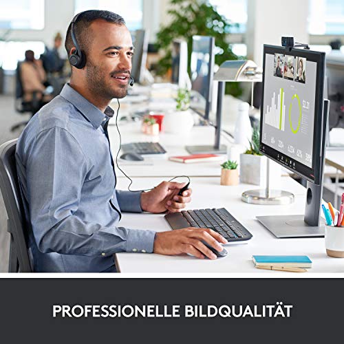 Detalle de Logitech C920s HD PRO Webcam – Full-HD-Videoqualität mit privater Abdeckung