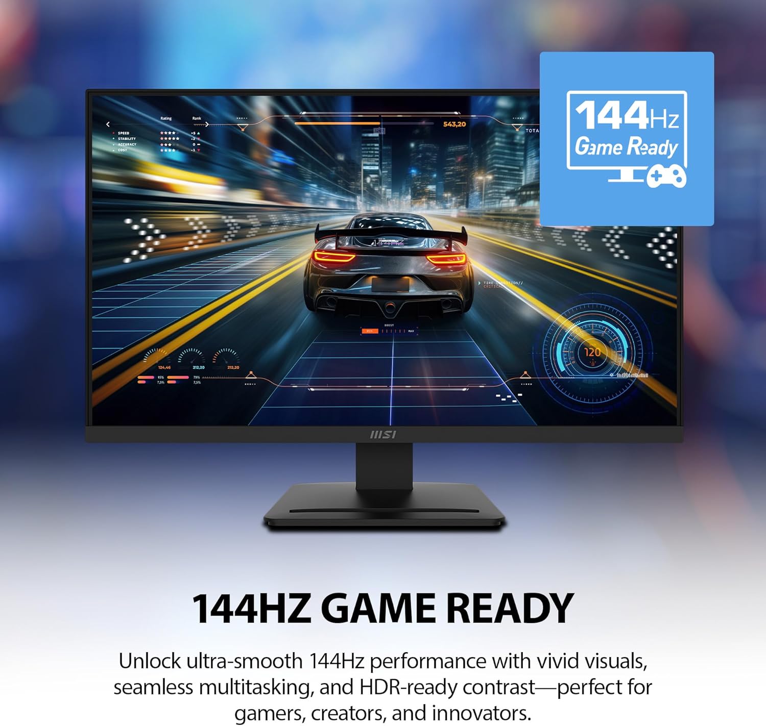Detalle 2 de msi PRO MP273W E14A 144Hz 27" Monitor