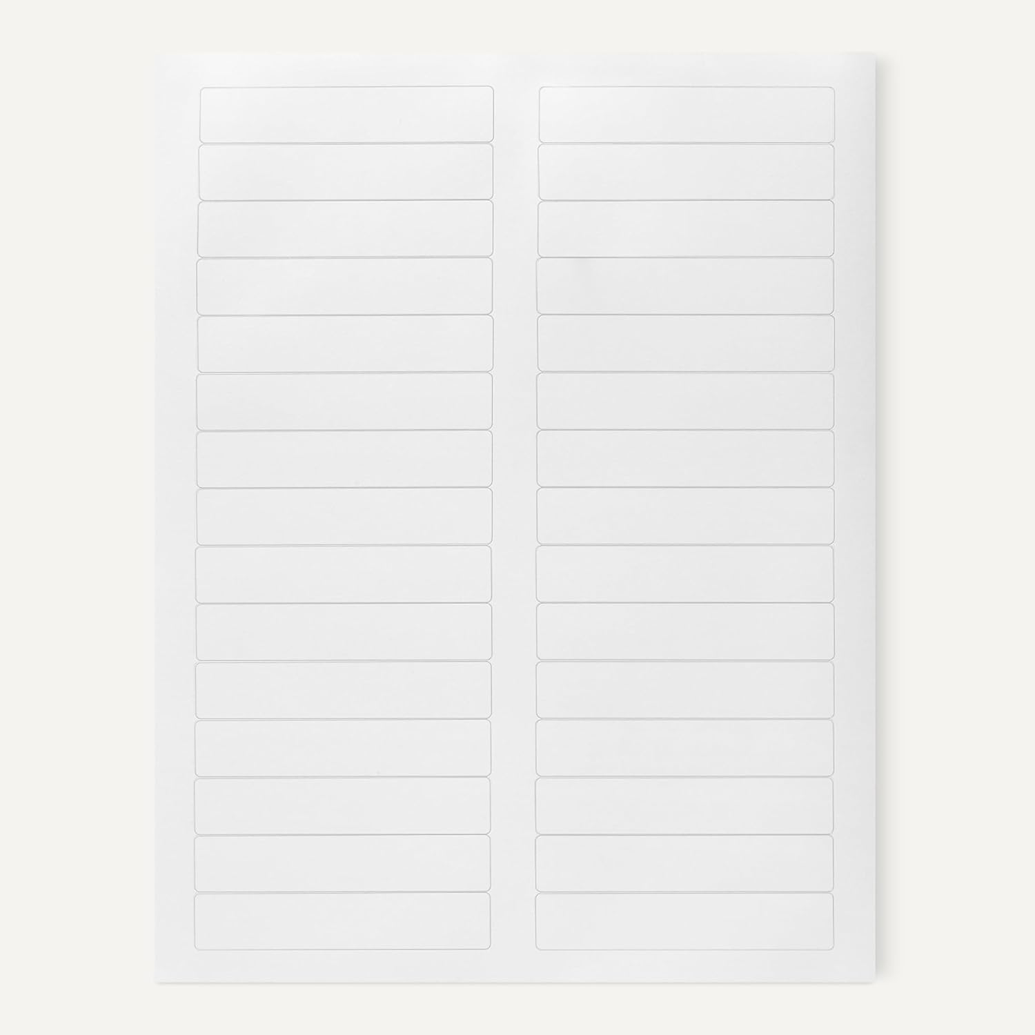 Thumbnail 4 de Amazon Basics Sticky Labels: Self-Adhesive A4 White Labels for File Folders and Storage Boxes (1500)