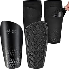 Detalle de Northdeer Football Shin Guards with Sleeves
