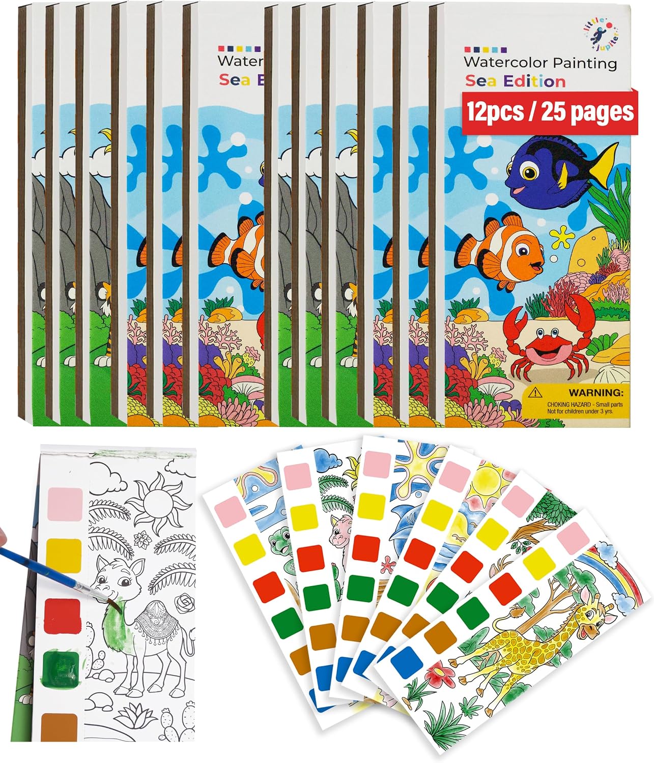 Thumbnail 6 de Paint with Water Books for Kids, 6-Book Set