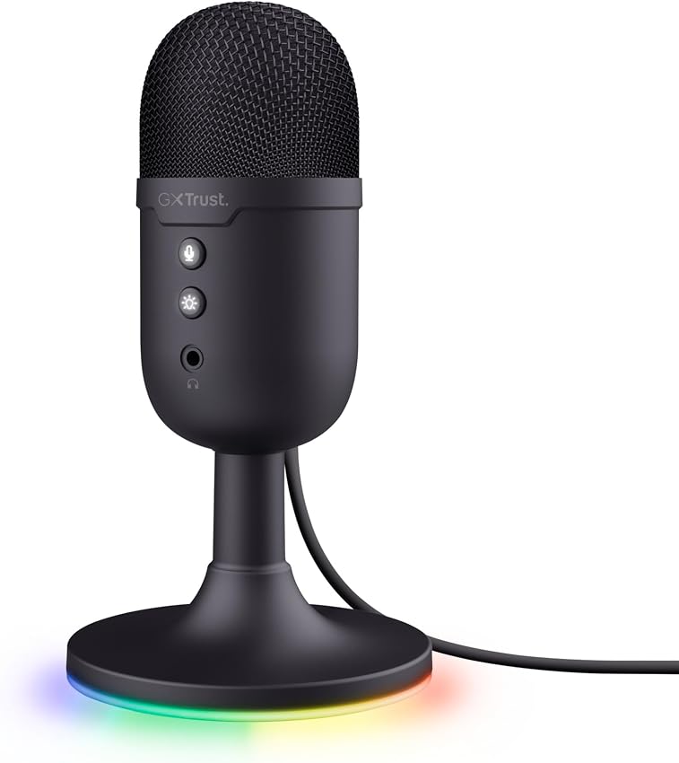 Detalle de GXTrust 236 Yami Micrófono USB cardioide para streaming