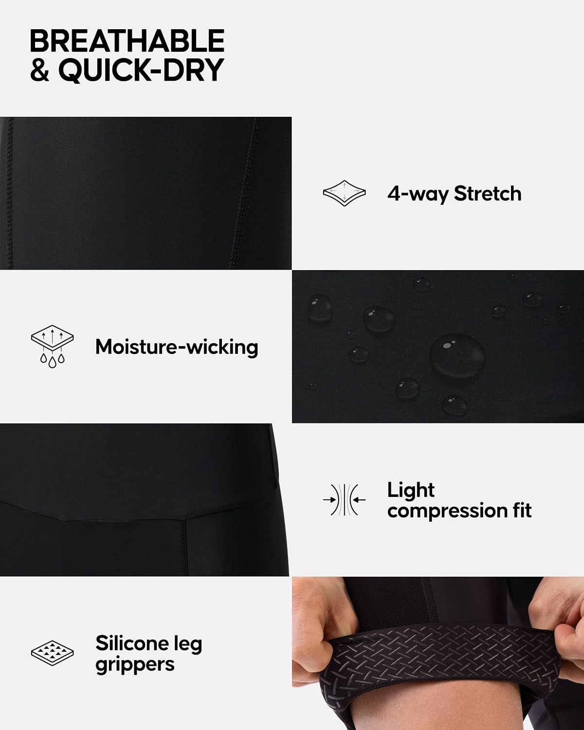 Thumbnail 2 de DANISH ENDURANCE Men's Cycling Shorts, 3D Pro Padded, Quick-Dry