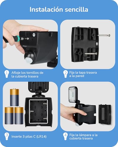 Thumbnail 6 de EDISHINE Foco Proyector LED IP44 con Detector de Movimiento