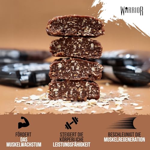 Thumbnail 4 de Warrior Raw Proteinriegel 12 × 75 g – Doppelte Schokolade