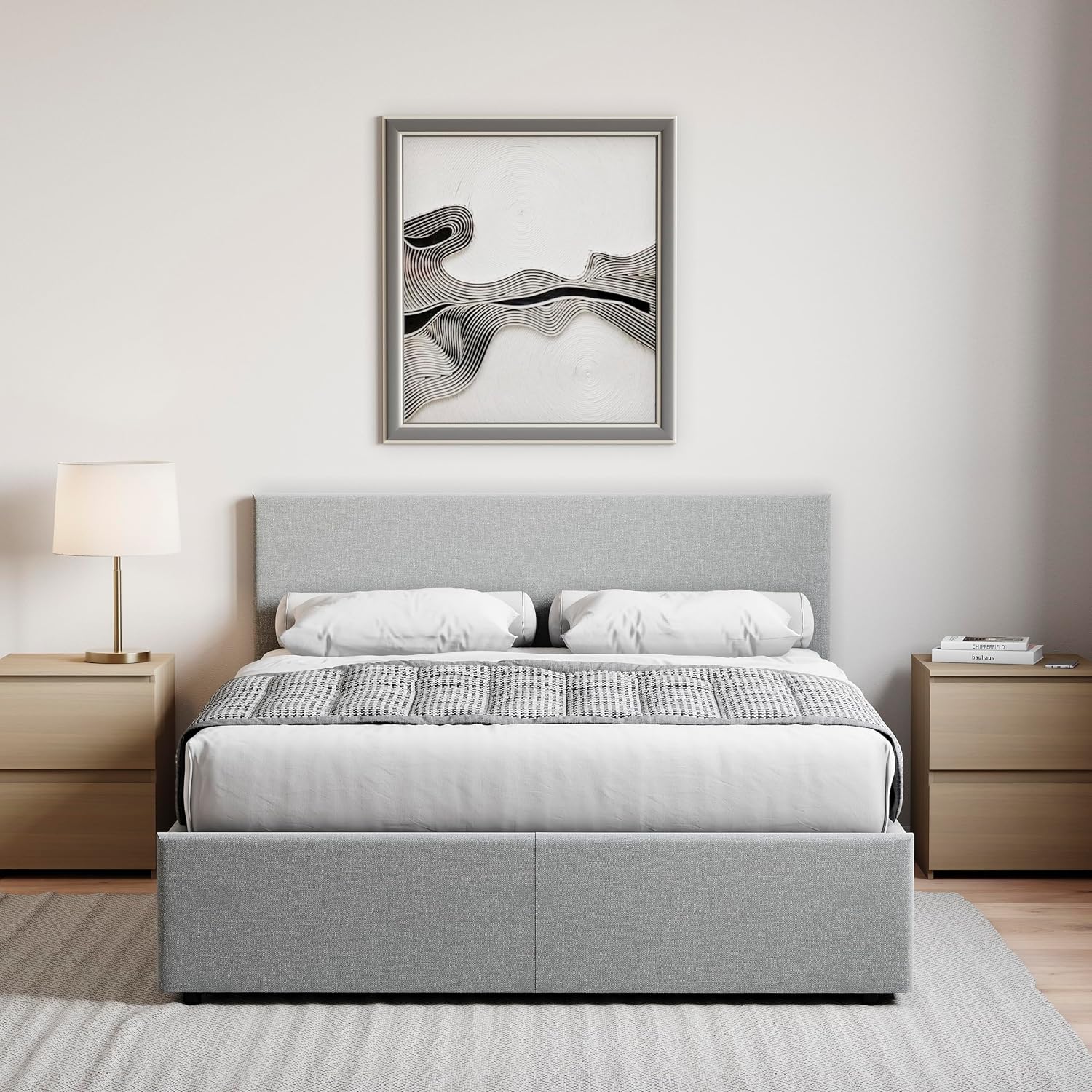 Detalle 2 de Vida Designs Veronica Ottoman Bed 4ft6