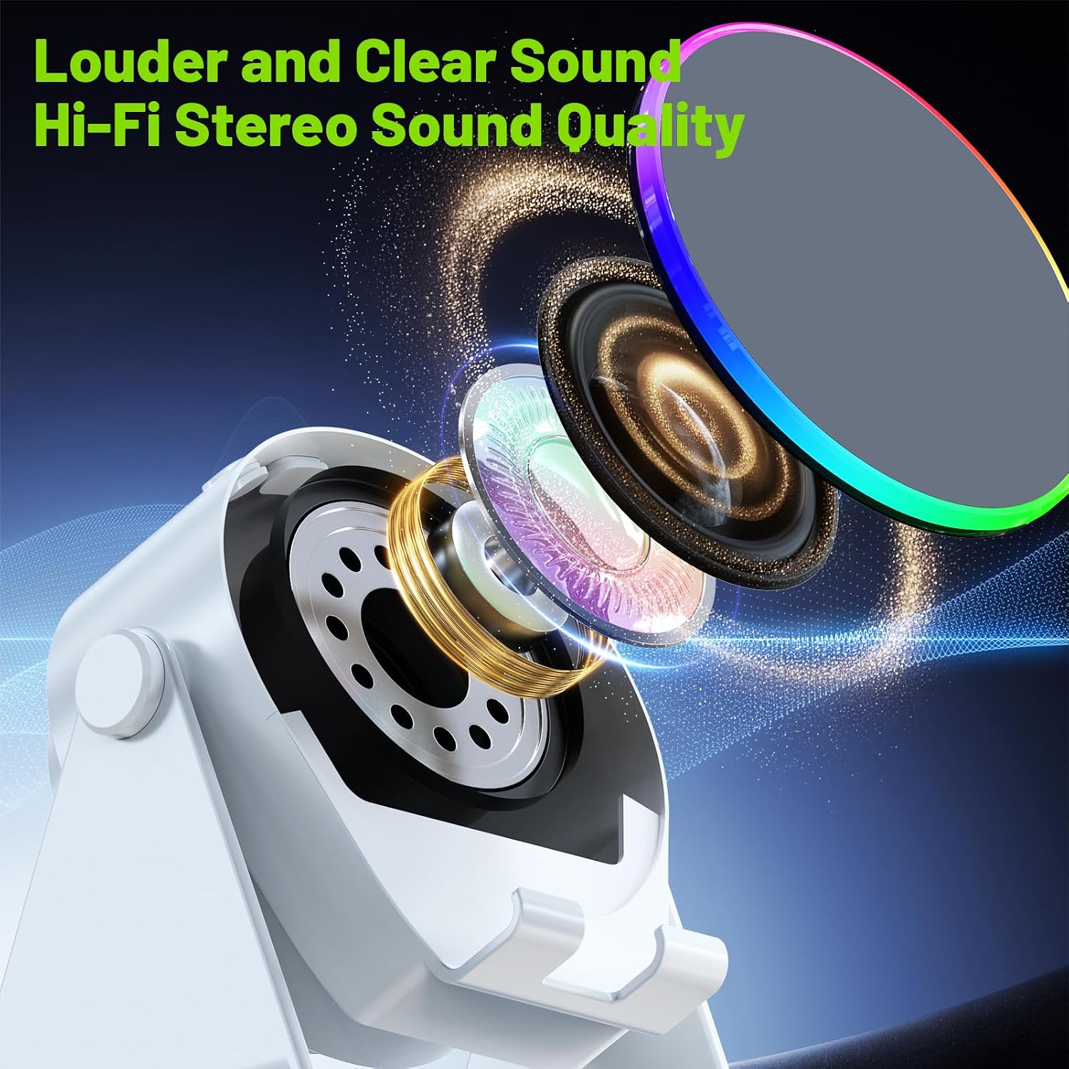 Thumbnail 4 de Dohelly Wireless Induction Speaker 4 in 1