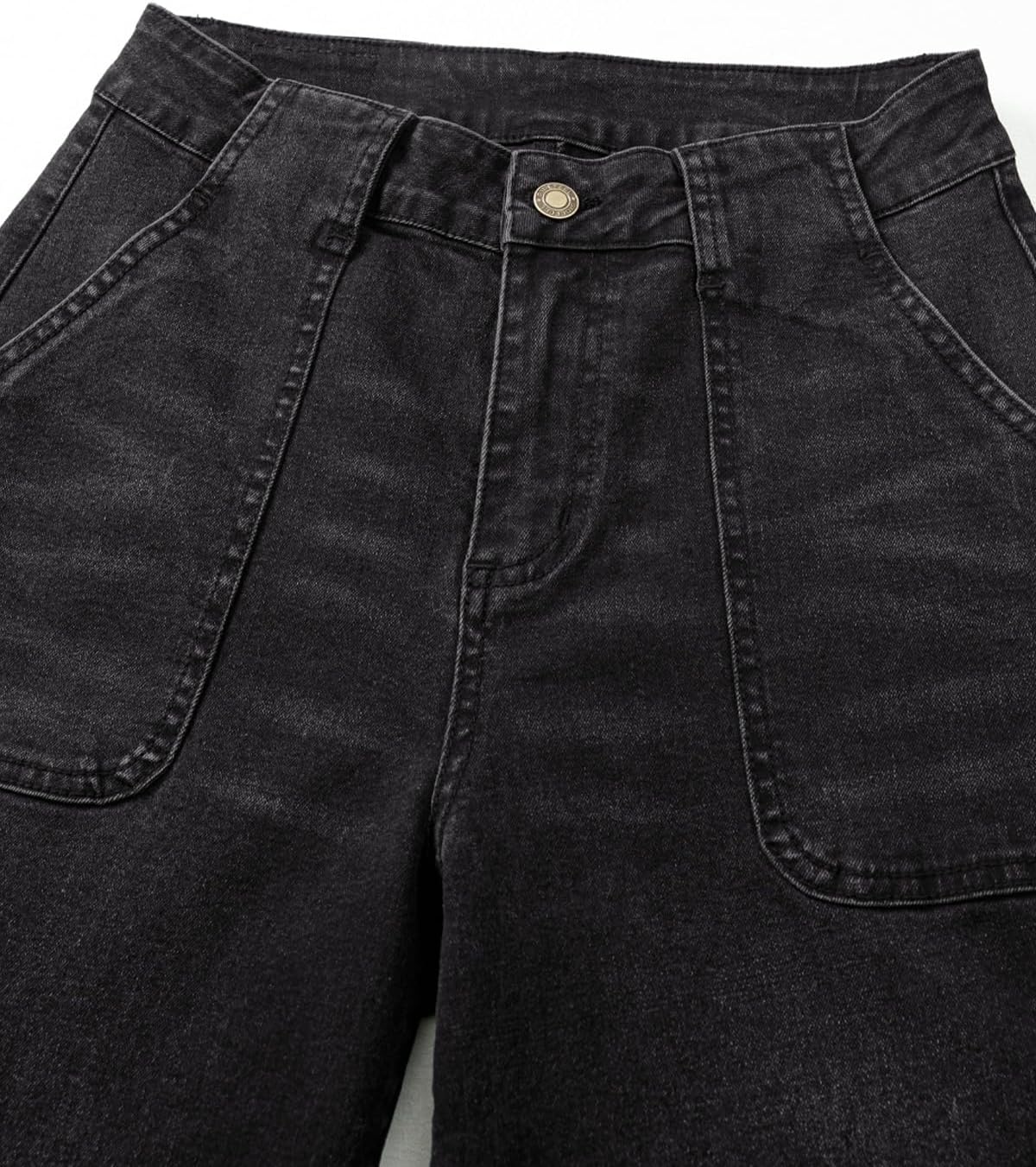 Thumbnail 5 de Sidefeel Womens Wide Leg Jeans High Waisted 30"