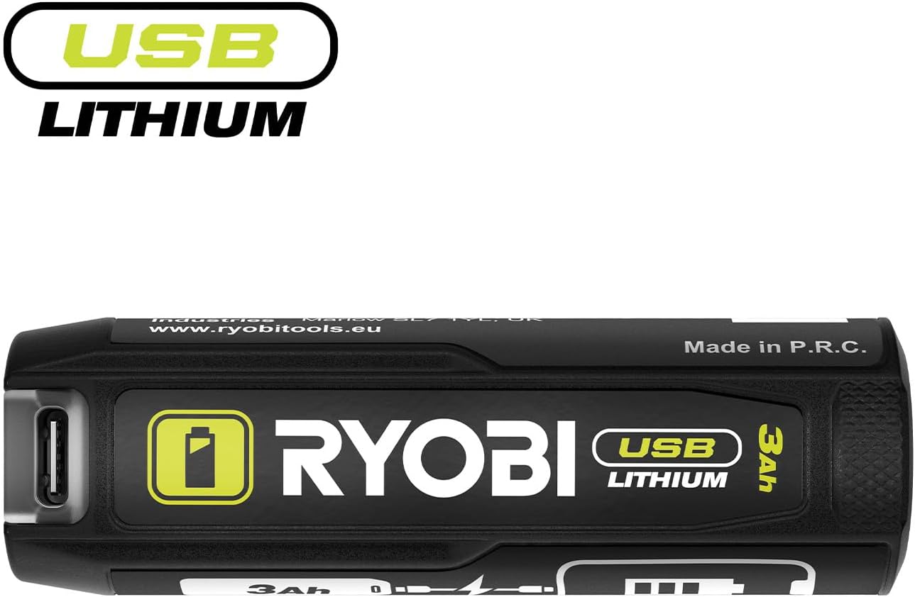Detalle 2 de Ryobi RB4L30 Powerbank USB-C 3.0Ah 4V
