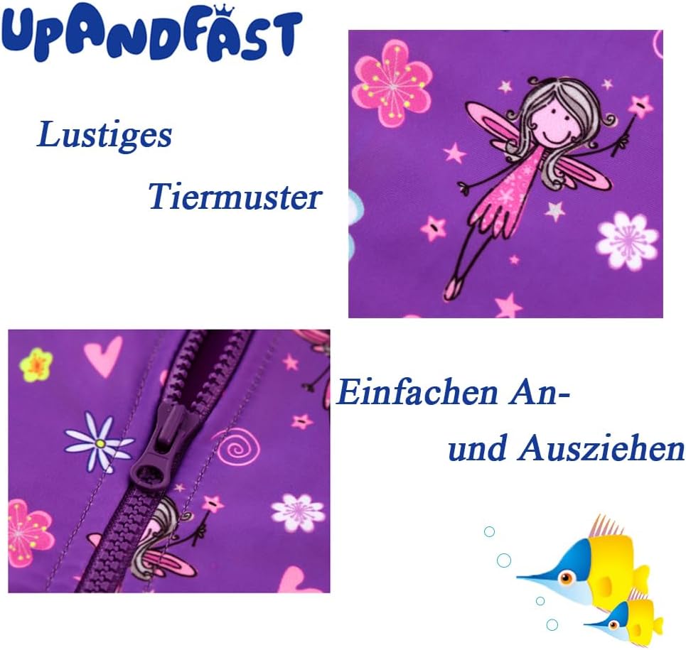 Thumbnail 6 de upandfast Baby Badeanzug mit Sonnenhut UPF 50+ – Ganzkörper-Schutz für sonnige Tage am Strand