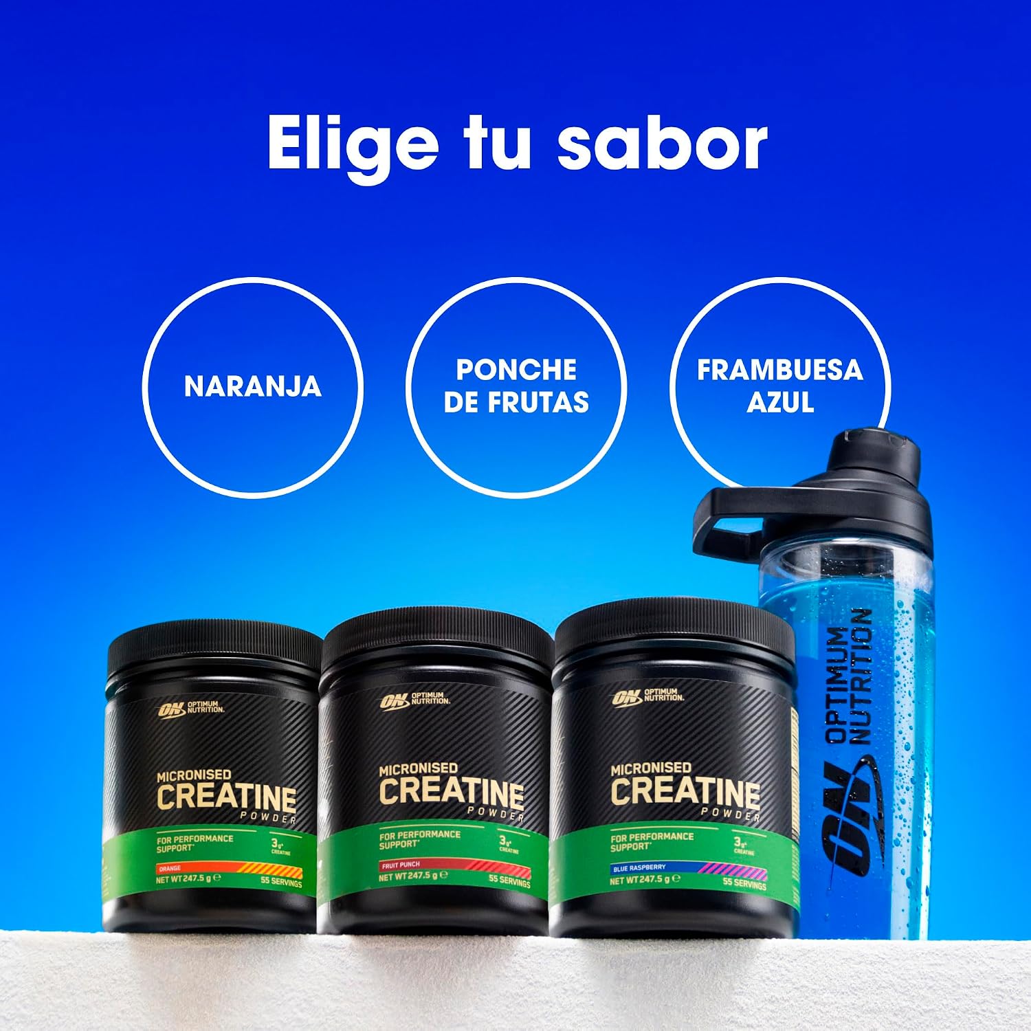 Thumbnail 6 de Optimum Nutrition Creatina Micronizada 360g Frambuesa
