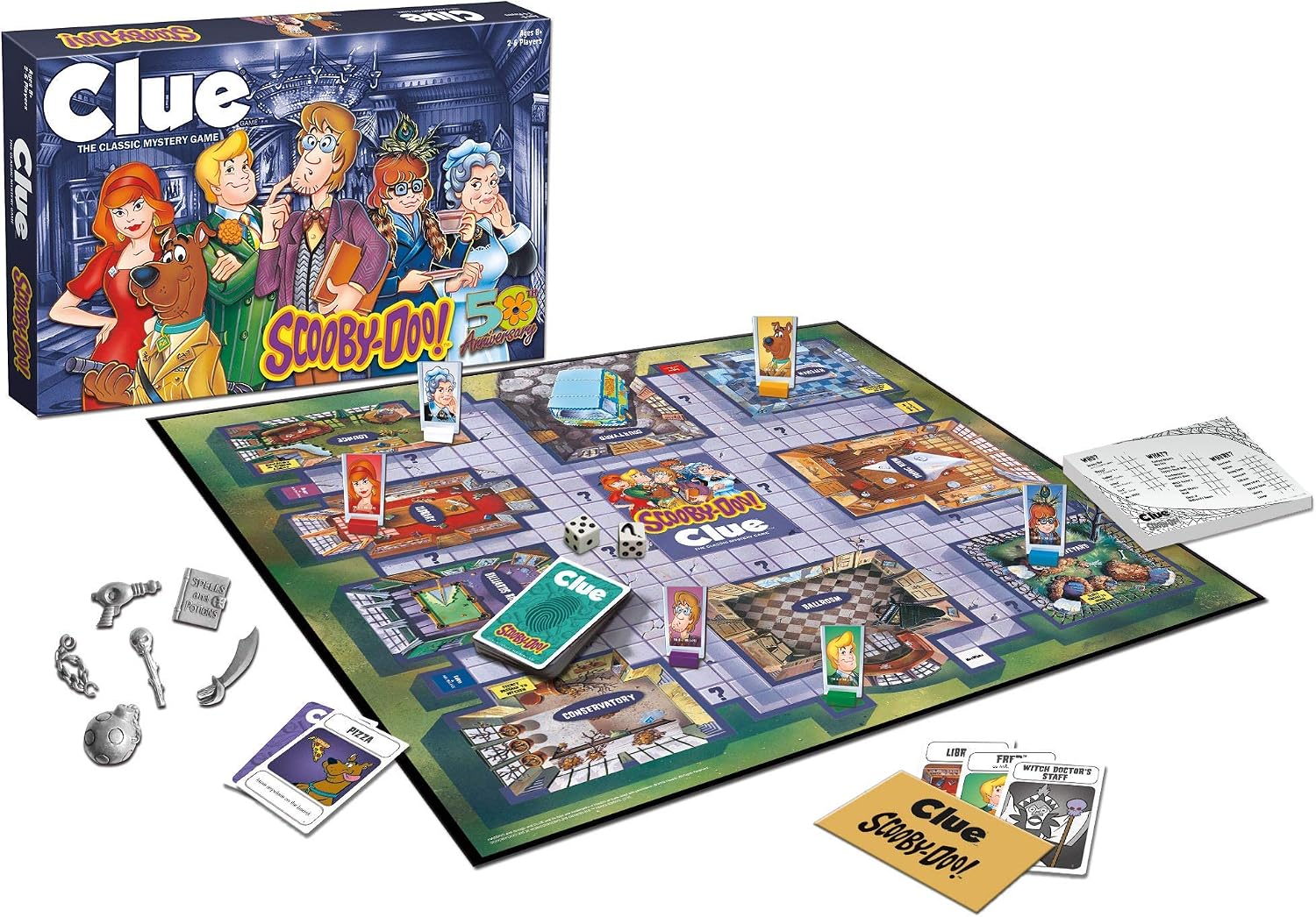 Detalle 2 de CLUE Scooby-Doo Board Game