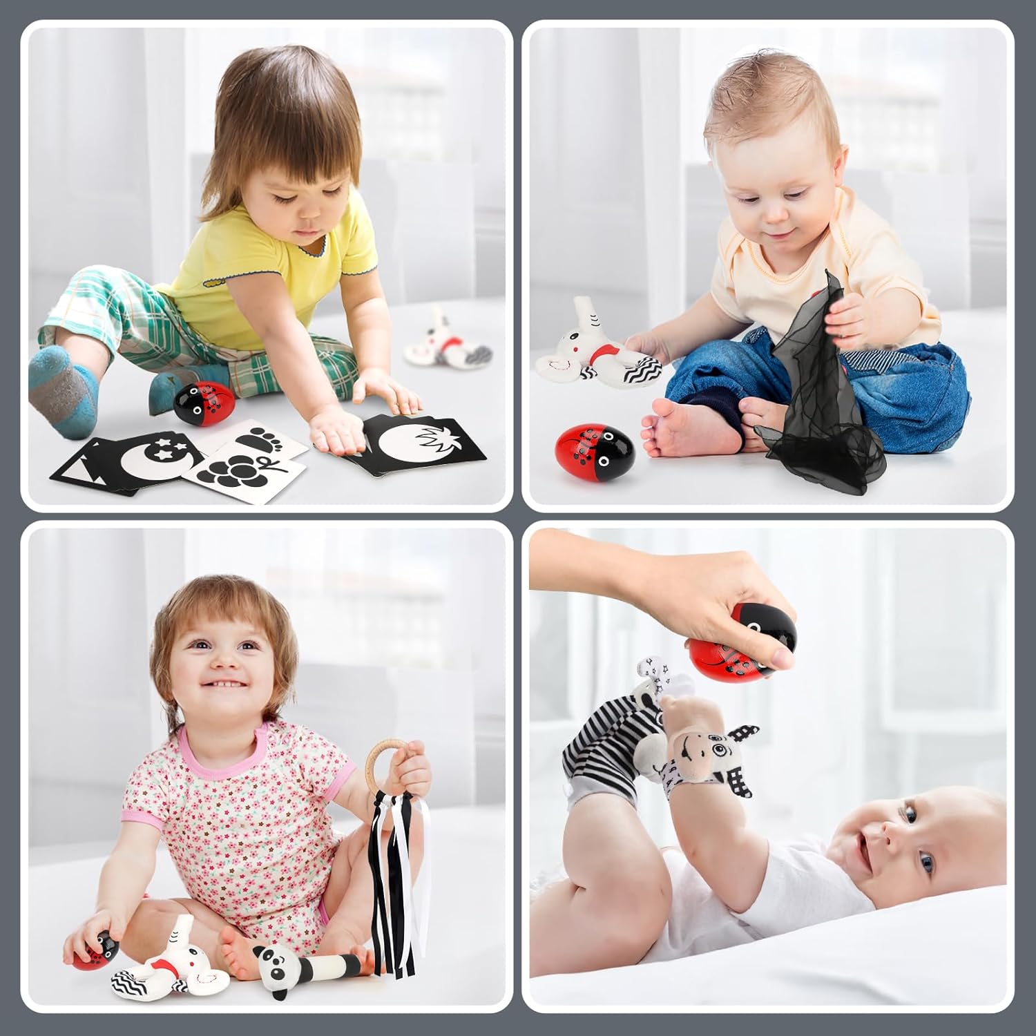 Thumbnail 6 de Joyreal Baby Sensory Toys 13 pcs