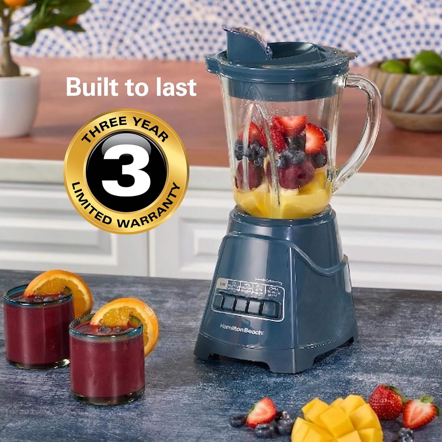 Thumbnail 5 de Hamilton Beach Power Elite Blender For Smoothies With Wave Action System