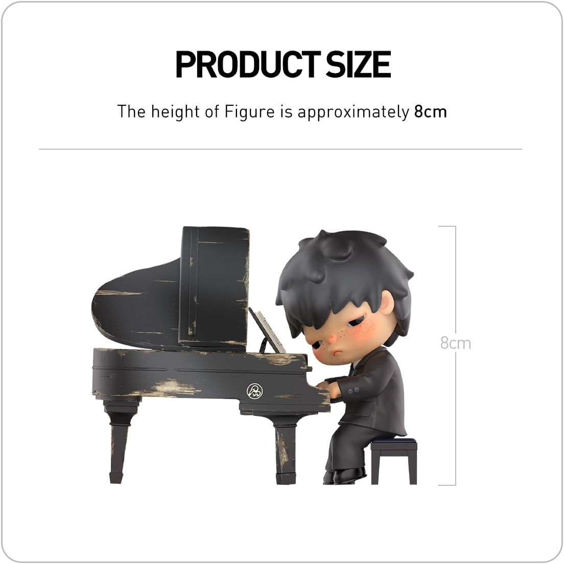 Thumbnail 4 de POP MART Hirono The Pianist – Sammlerfigur 8 cm