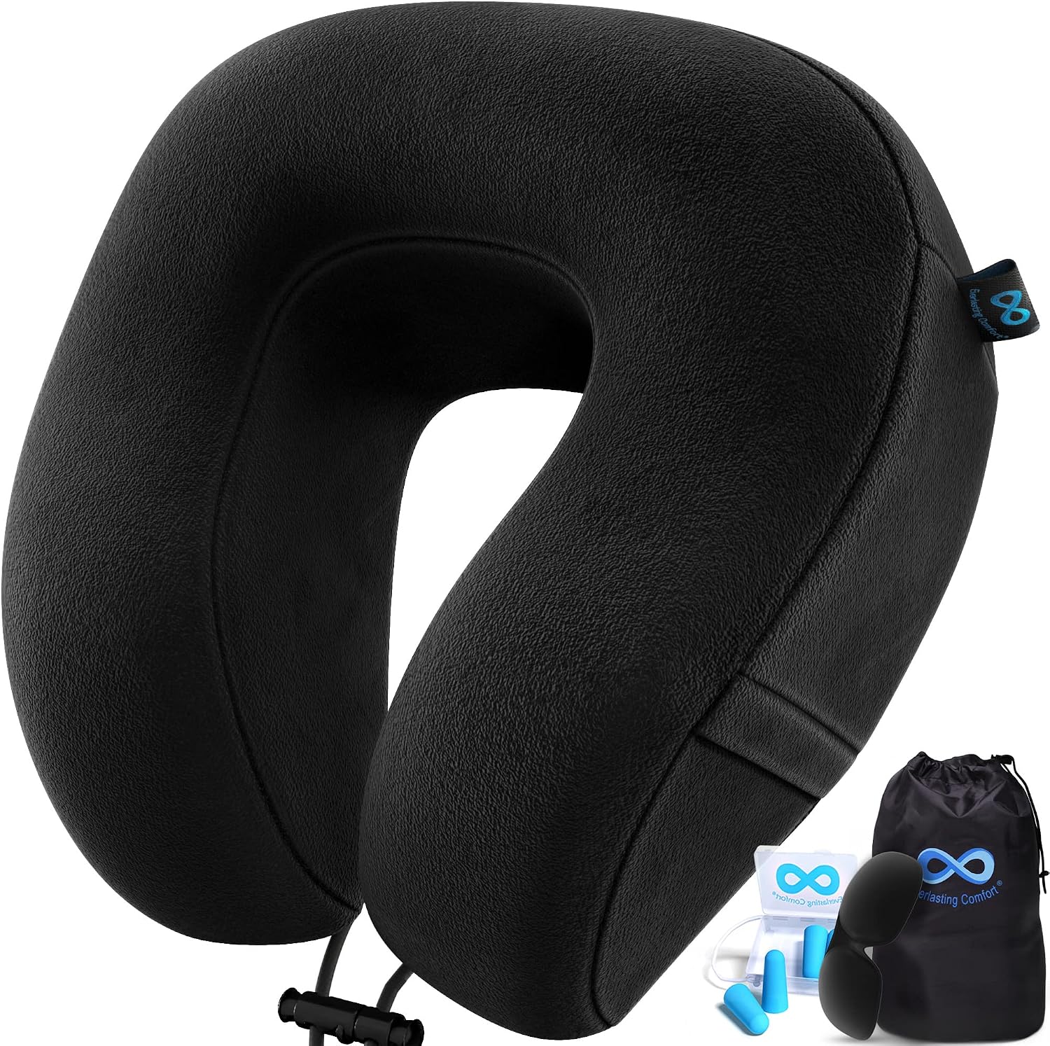Detalle de Everlasting Comfort Neck Pillow memory-foam travel pillow