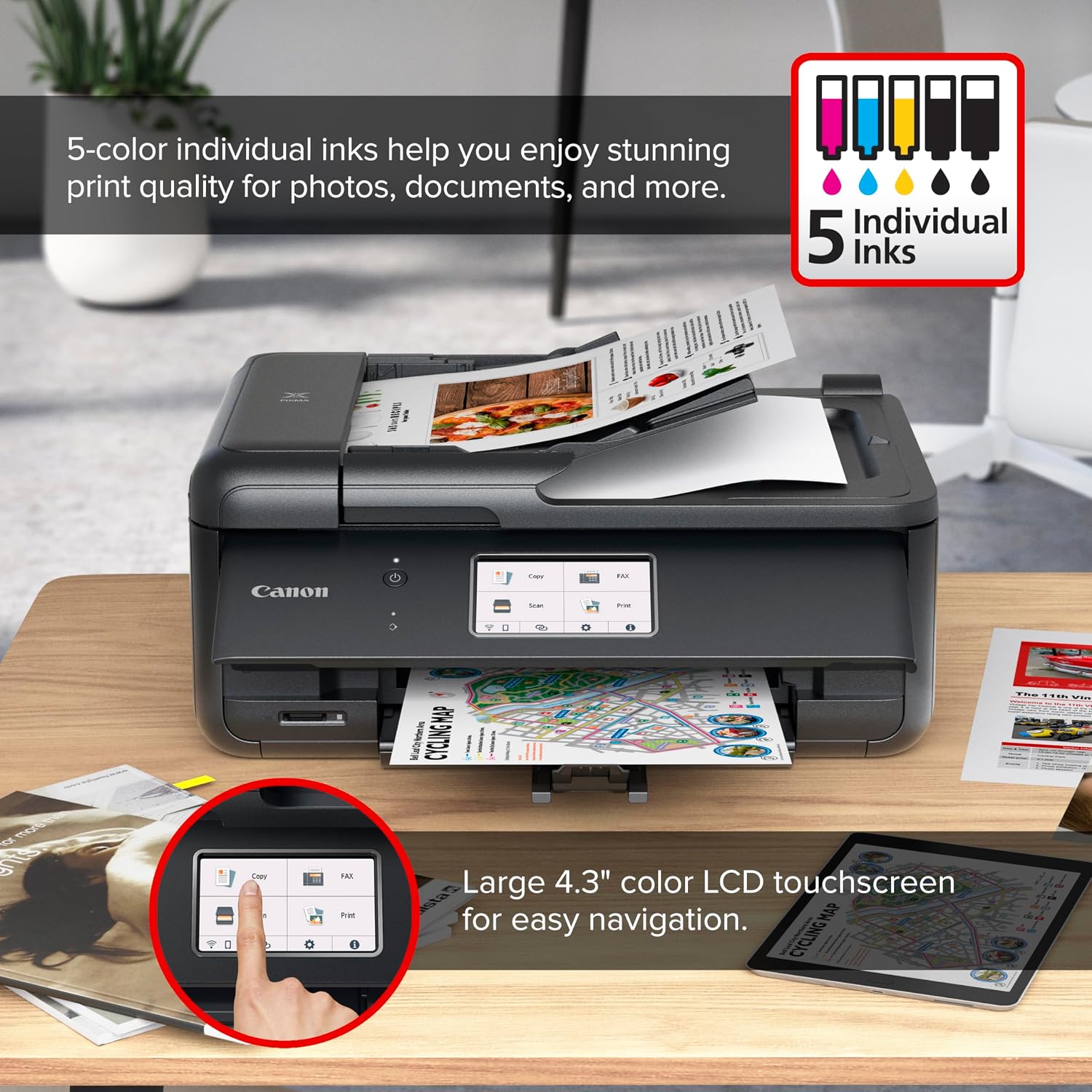 Detalle de Canon All-in-One Printer TR8620a