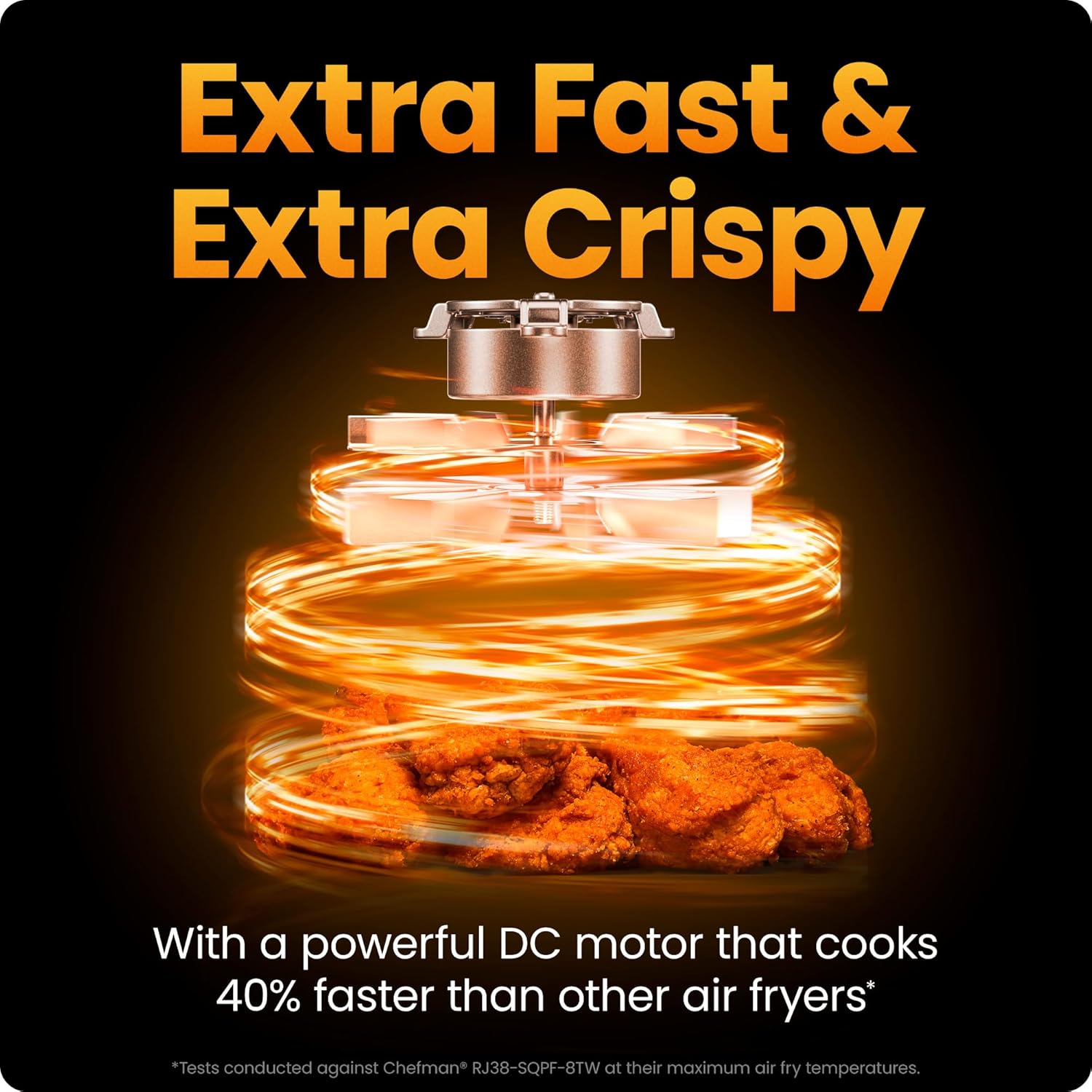 Detalle 2 de Chefman TurboFry 9 Qt Air Fryer