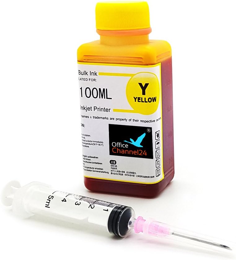 Thumbnail 6 de Office Channel24 Kit di ricarica inchiostro 550ml per Canon PG-560/CL-561 (Standard e XL) compatibile con Canon PIXMA TS5350/TS7450