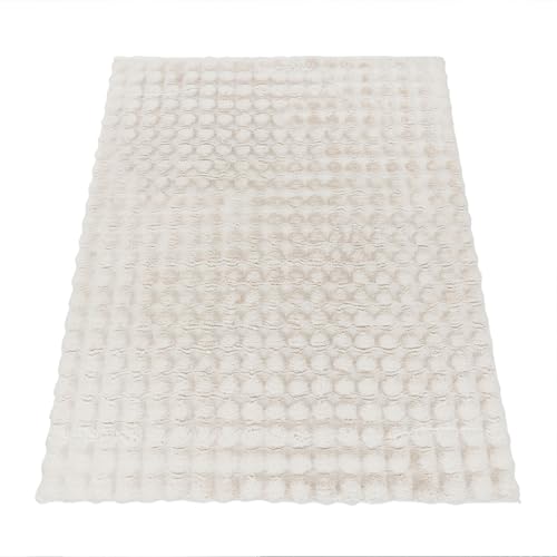 Thumbnail 4 de Paco Home Tapis de salon crème 120x160 cm ⚙
