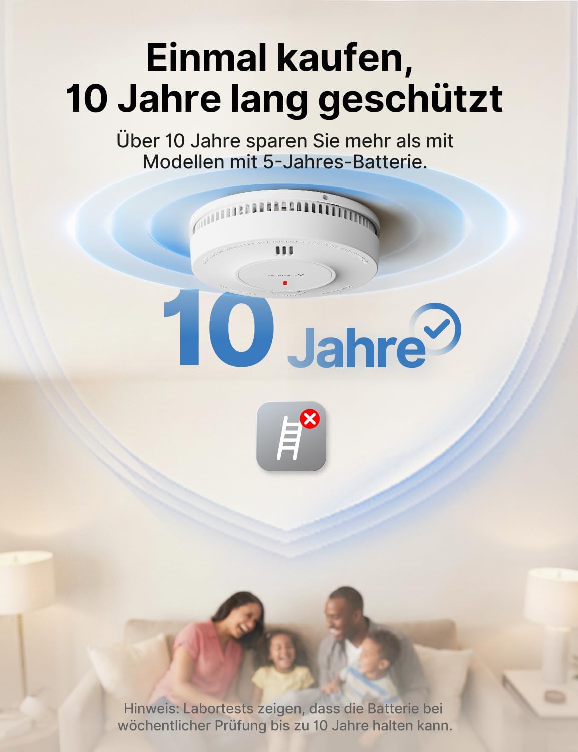 Detalle de X-Sense SD19-MN61 Rauchmelder 10 Jahre 🚨