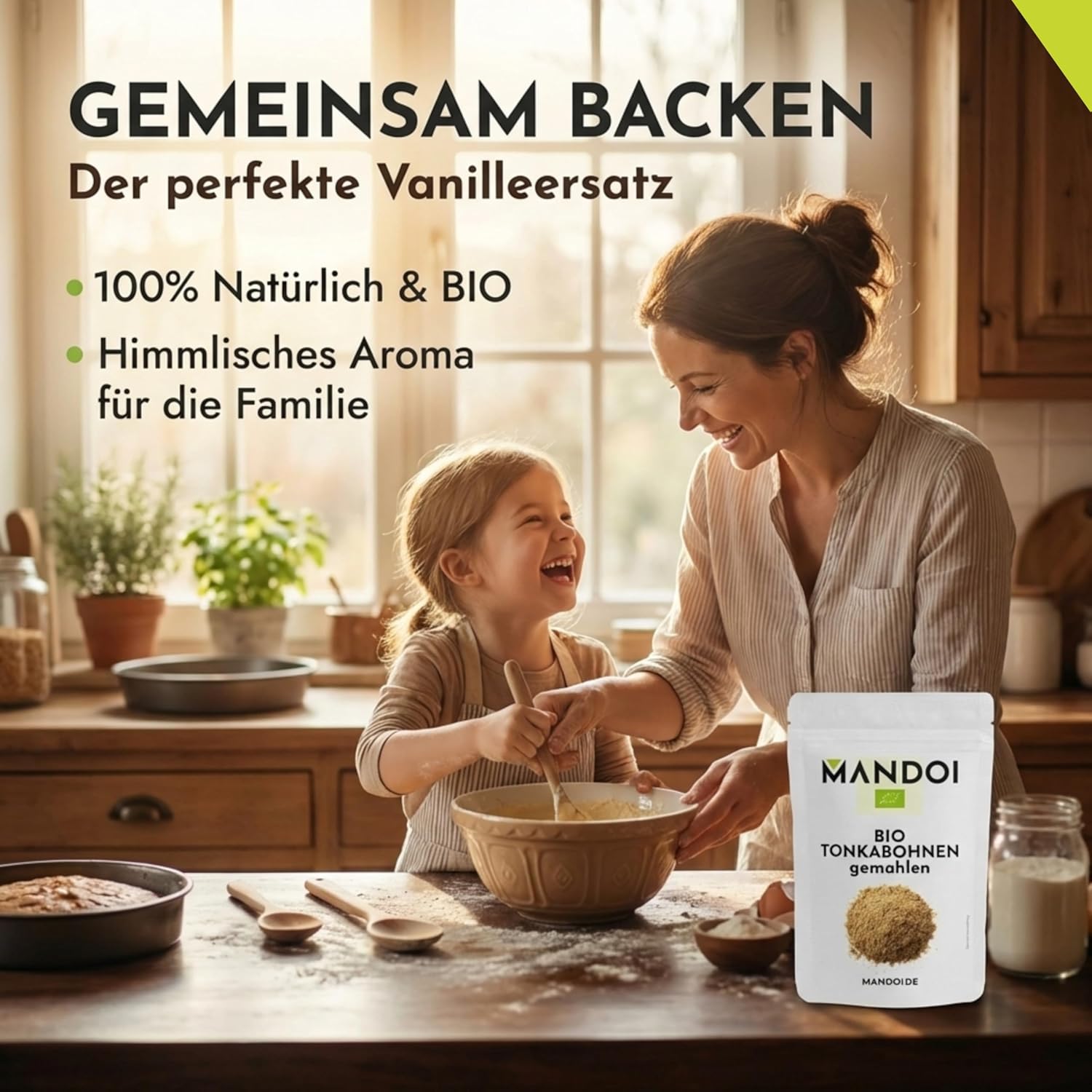 Thumbnail 5 de Mandoi BIO Tonkabohne gemahlen 25 g – feinstes Pulver aus Brasilien für Backen und Verfeinern
