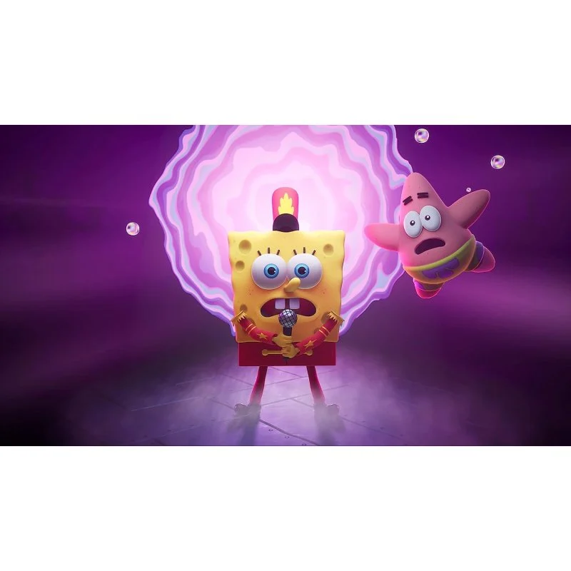 Detalle de Bob Esponja Cosmic Shake PS5 — una aventura colorida para fans y curiosos