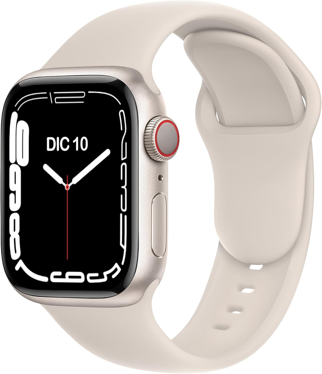 Thumbnail 6 de ELETTRONEO C1B Silicone Apple Watch Straps for All Series (38–49mm) – Durable, Comfortable and Compatible