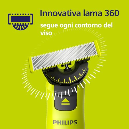 Thumbnail 5 de PHILIPS OneBlade Original 360 lame (QP450/50) – set da 5 lame in acciaio, compatibile con tutti i modelli OneBlade e Pro