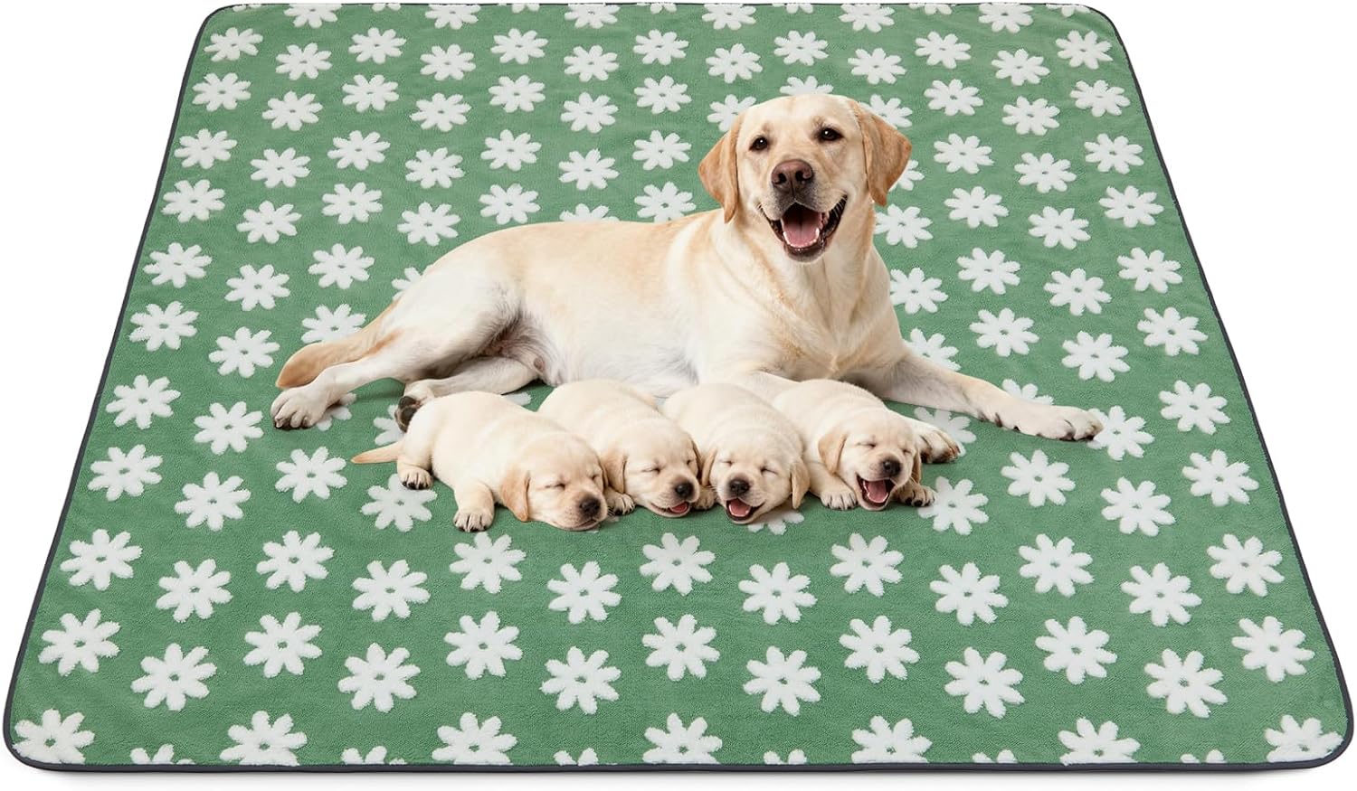 Detalle de Washable Dog Pee Pad 182x182cm Extra Large – Reusable, Fast Absorbent and Non-Slip Training Pad