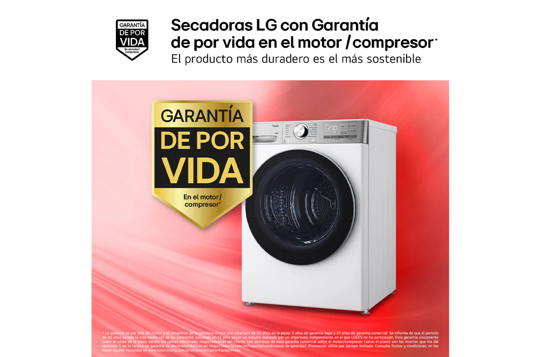 Detalle 2 de RH10V9AV2WR Secadora 10 kg C con bomba de calor