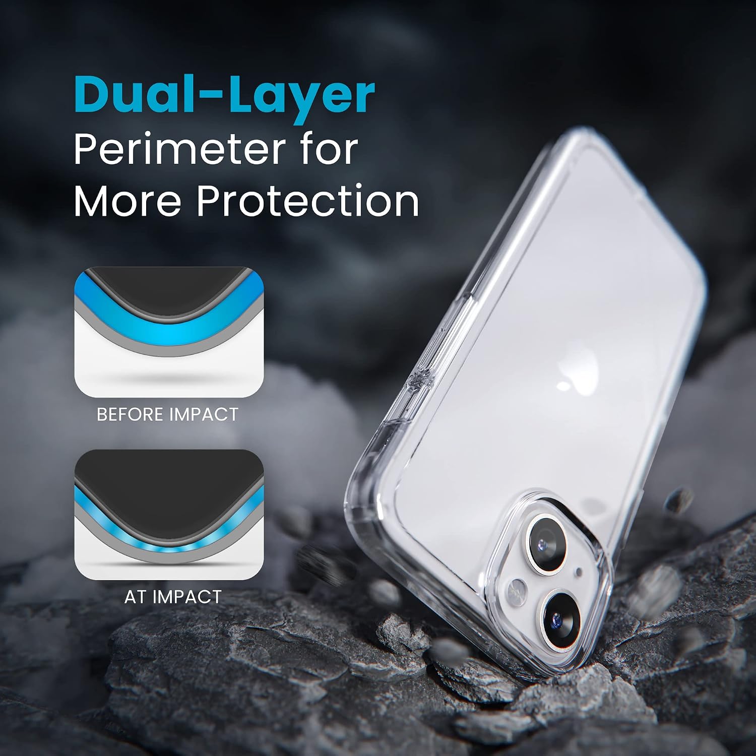 Thumbnail 4 de Speck GemShell Clear Case for iPhone 14 6.1"