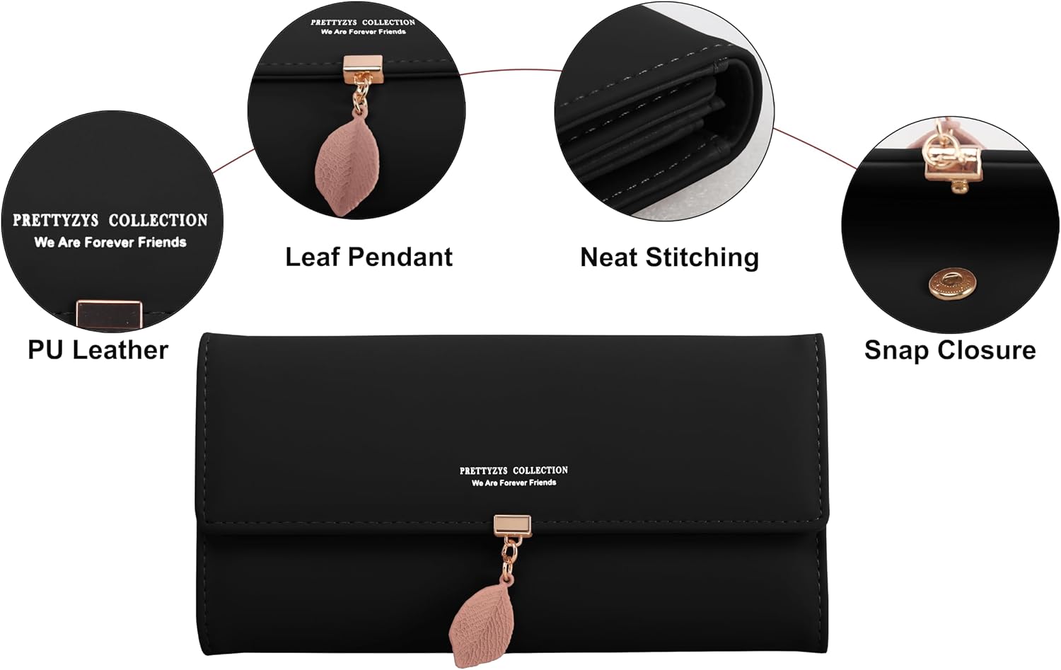 Detalle 2 de ZhengYue PU Leather Wallet for Women