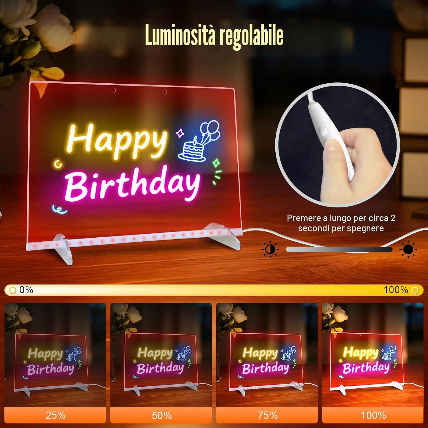 Thumbnail 4 de Ortizan Lavagna Luminosa 35x25 cm 🎨