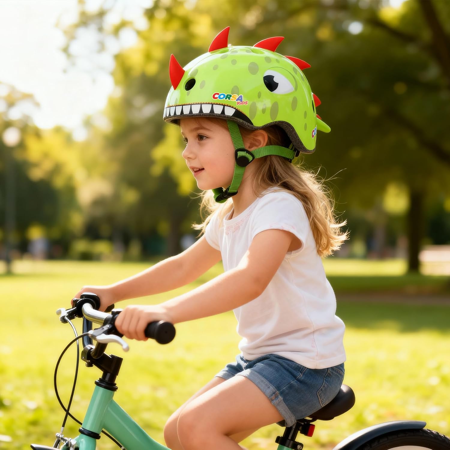 Detalle de Atphfety Toddler Kids Bike Helmet — Adjustable, Multi-Sport Safety for Ages 1–14