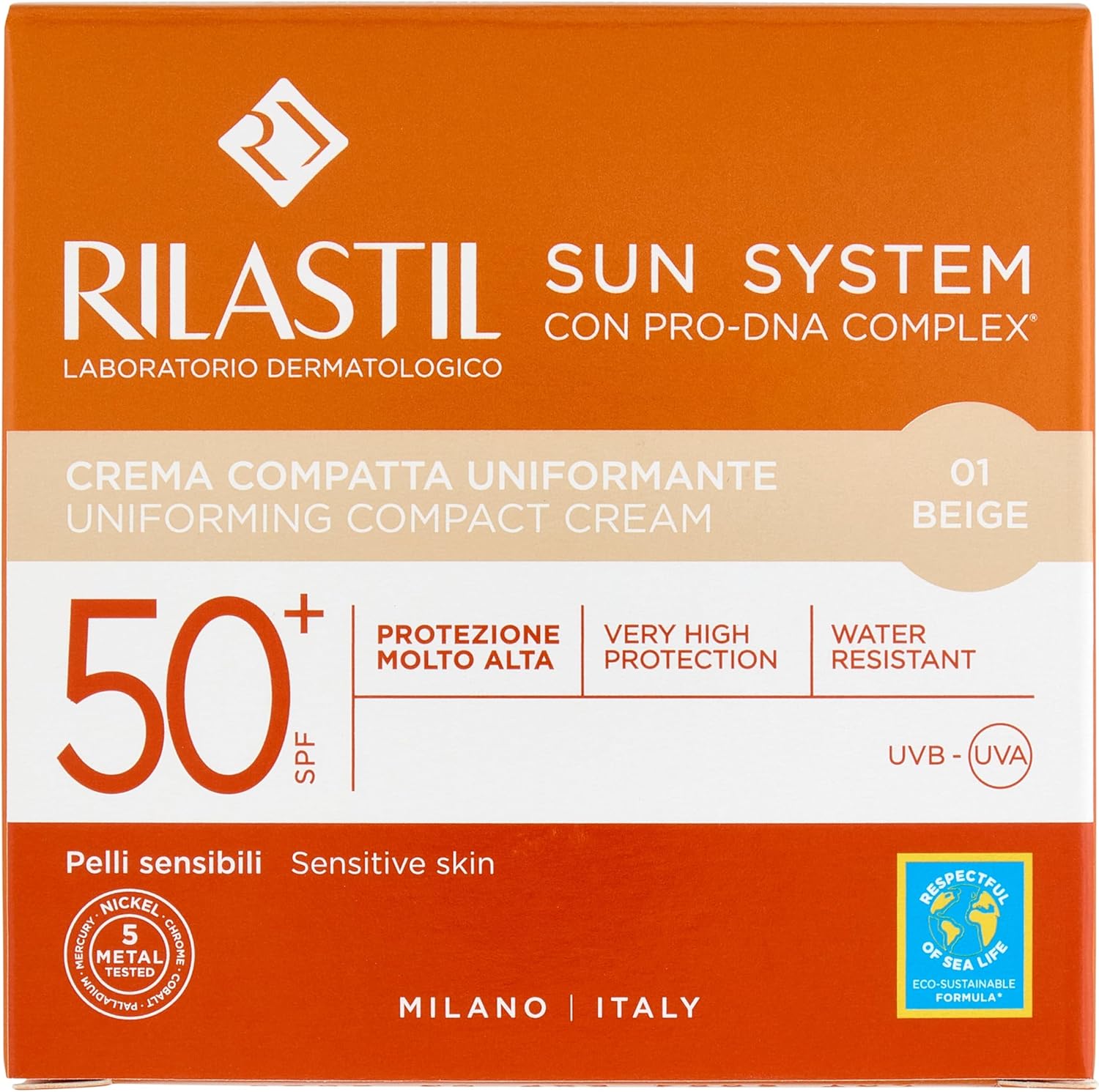 Thumbnail 1 de Rilastil Sun Sys Ppt 50+ Co Be — fotomaquillage compact SPF 50+ pour peau sensible
