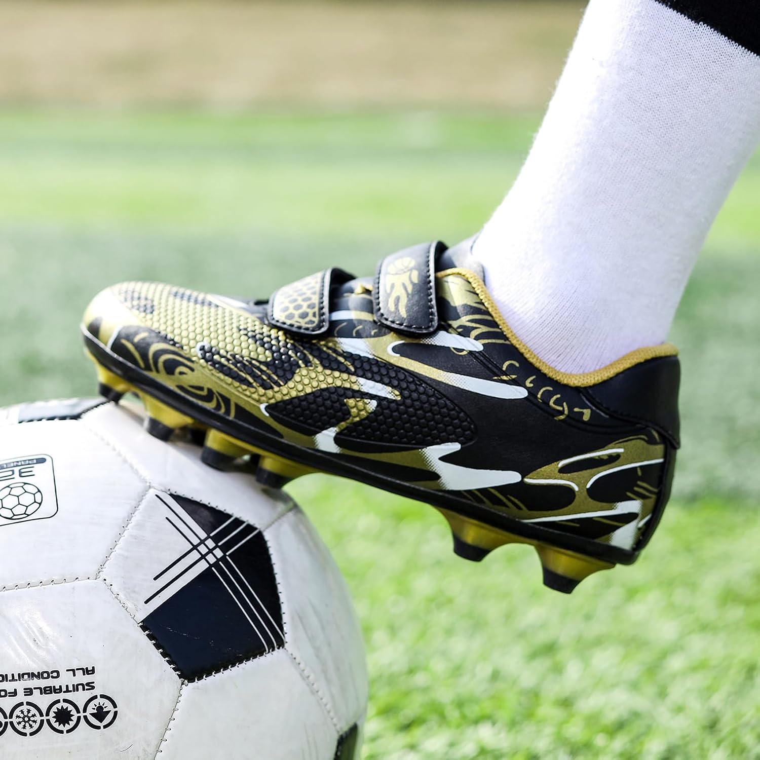 Detalle 2 de Unitysow Fußballschuhe Jungen Professionelle