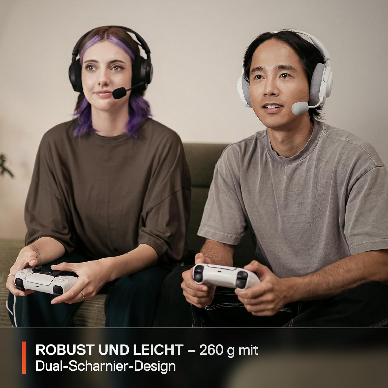 Thumbnail 4 de SteelSeries Arctis Nova 3P Wireless: Gaming-Headset für PS5, PC & Switch (App-Steuerung, 40 Std. Akku)