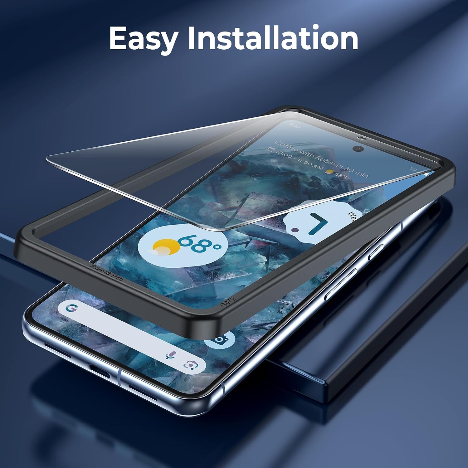 Thumbnail 6 de LK 2+2 Verre Trempé pour Google Pixel 8 Pro – protection écran et objectif (2x verre + cadre d’installation)