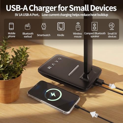 Detalle de UPXNBOR LED Desk Lamp: Eye-Caring, Adjustable Office Reading Light