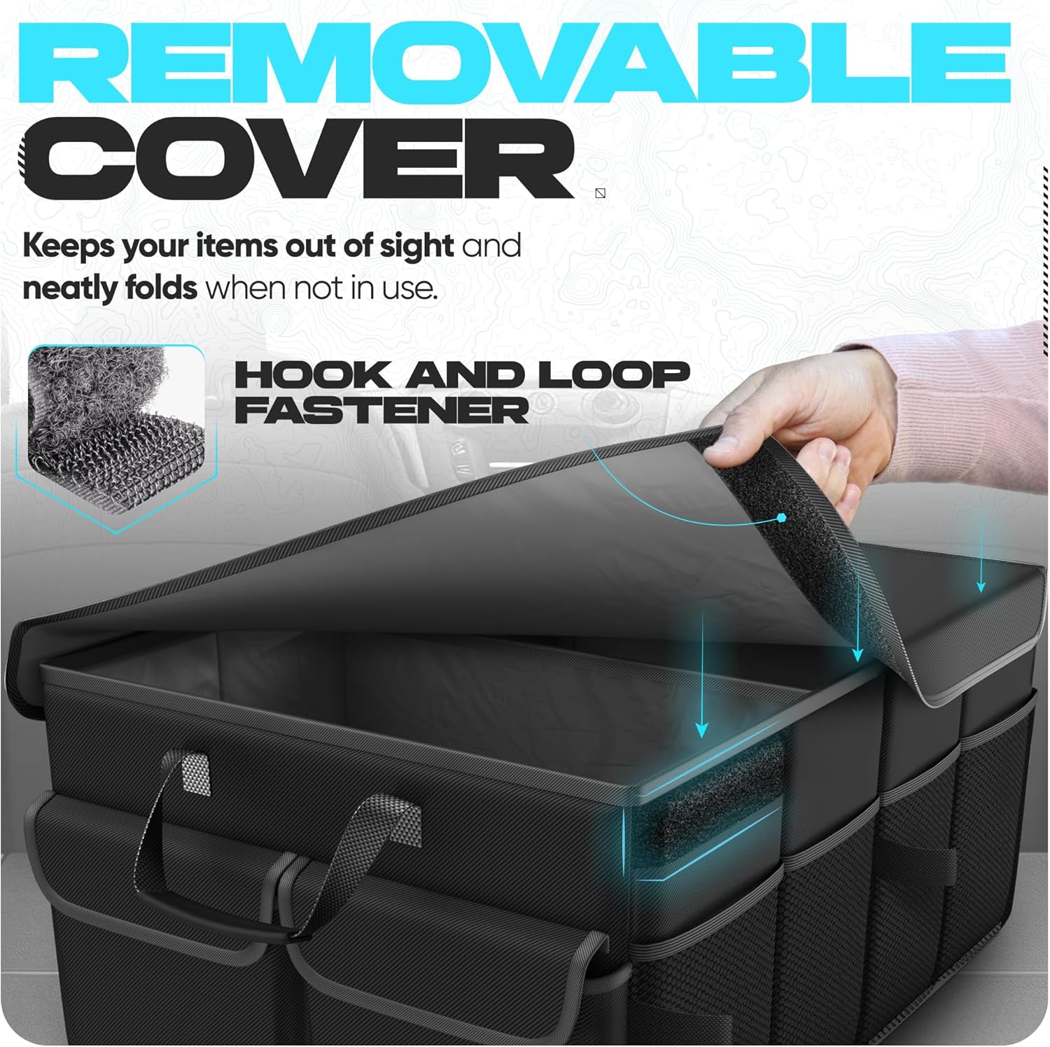 Detalle 1 de FORTEM Trunk Organizer 45L