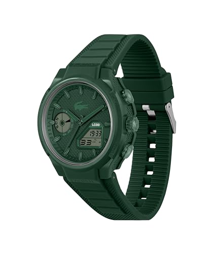 Thumbnail 2 de Lacoste Orologio LC33 Quarzo Multifunzione da Uomo – Cinturino Silicone Verde, 45 mm