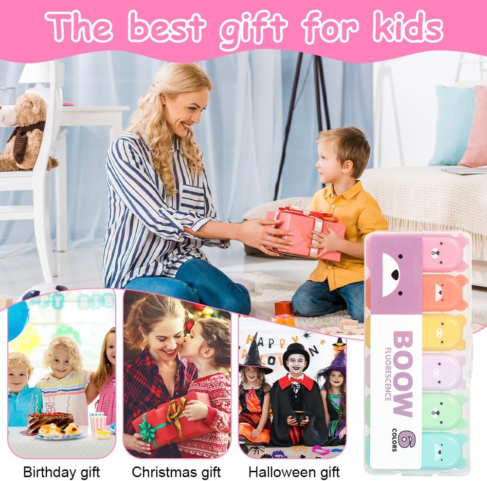 Thumbnail 6 de AYESY Mini Surligneurs 6 couleurs 🖍️