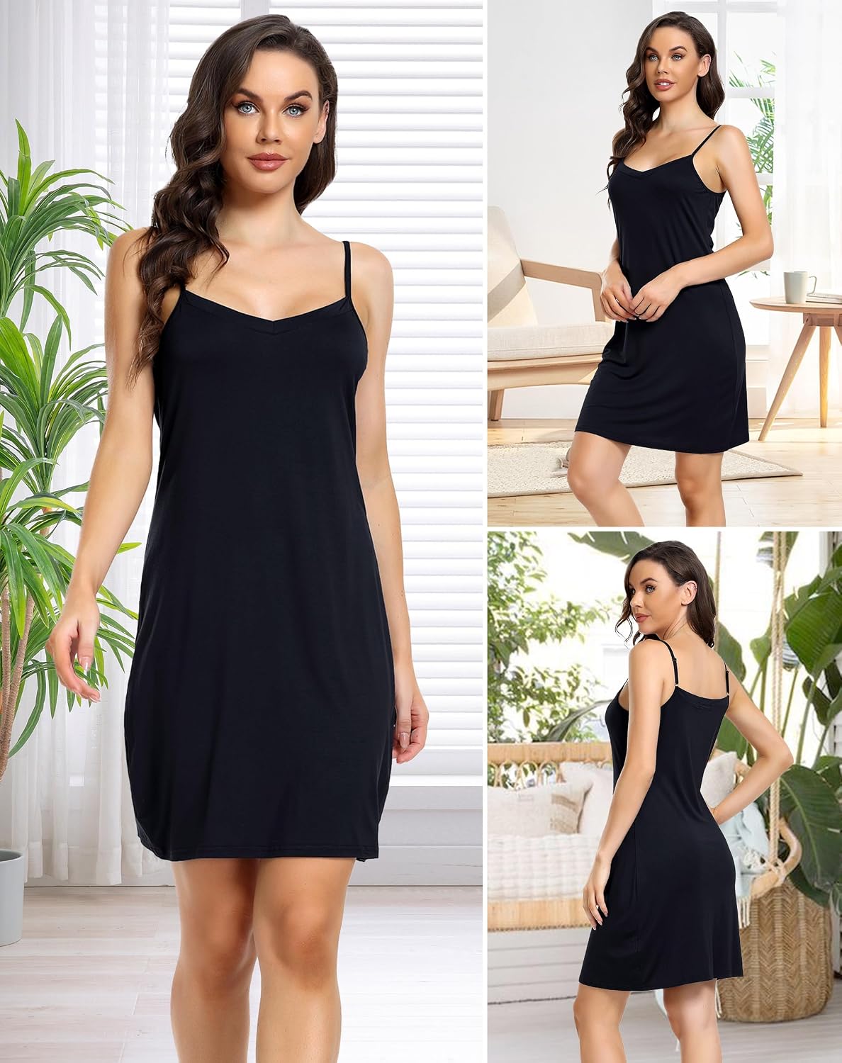 Thumbnail 2 de Sopesil Sottovesti da Donna: Sottoveste Completa Senza Spalline in Modal/Spandex